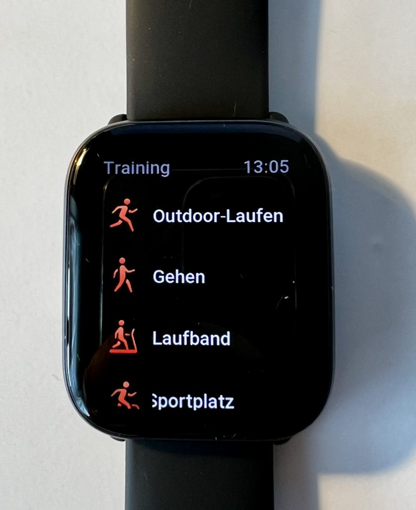 Amazfit Active Smartwatch Trainingworkouts