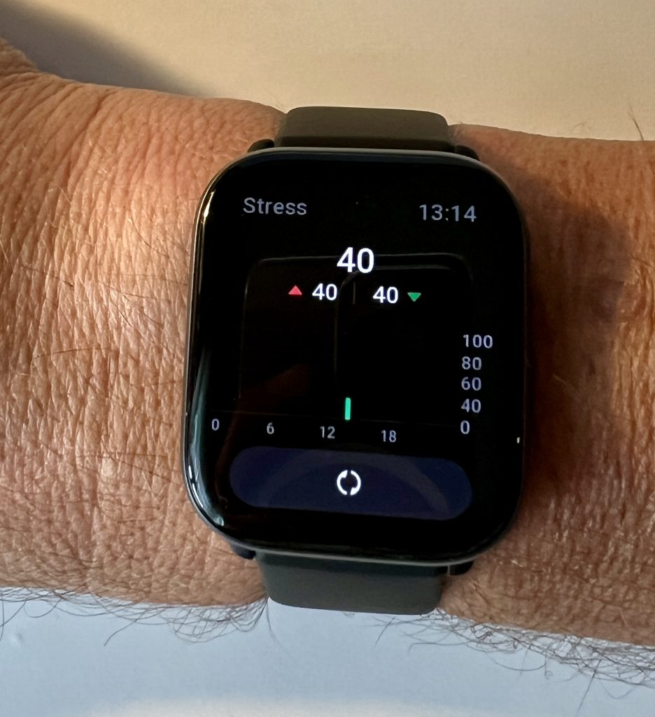 Amazfit Active Smartwatch Stressanzeige