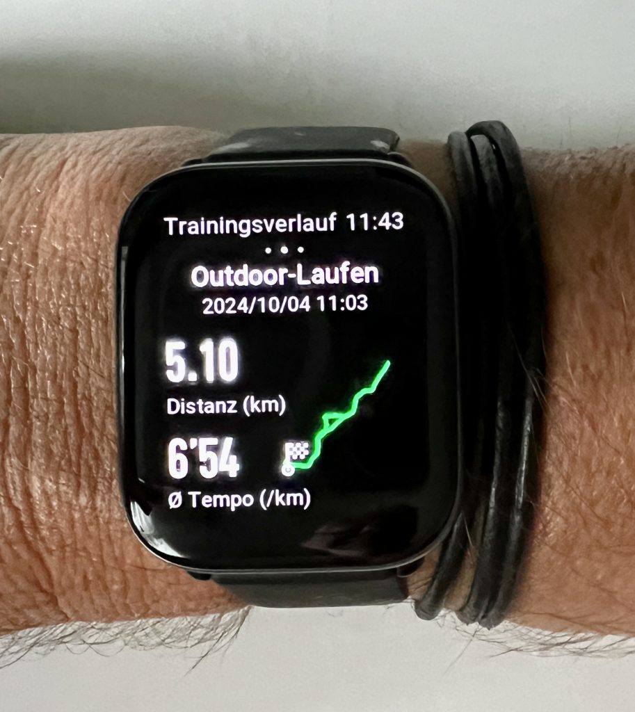 Amazfit Active Smartwatch Lauftraining