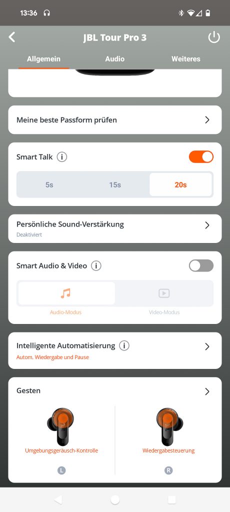 JBL Tour Pro 3 In-Ear-Bluetooth-Kopfhörer App (15)