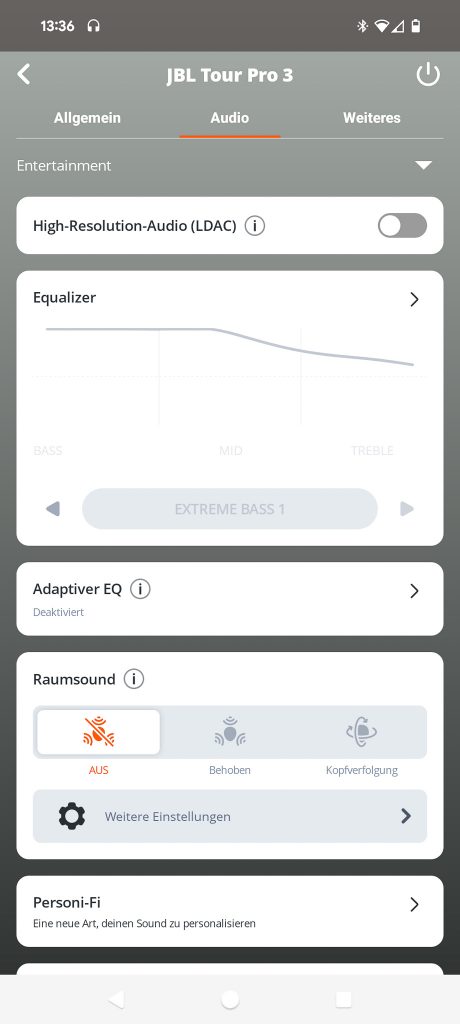 JBL Tour Pro 3 In-Ear-Bluetooth-Kopfhörer App (17)