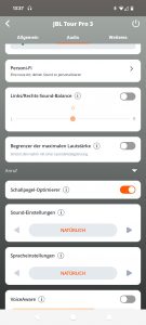JBL Tour Pro 3 In-Ear-Bluetooth-Kopfhörer App (20)