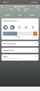 JBL Tour Pro 3 In-Ear-Bluetooth-Kopfhörer App (21)