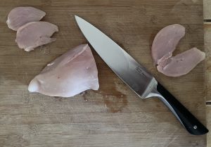 Jamie Oliver by Tefal K26701 Küchenmesser geschnittenes Fleisch