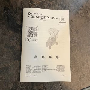 Kinderkraft Grande Plus Buggy Anleitung
