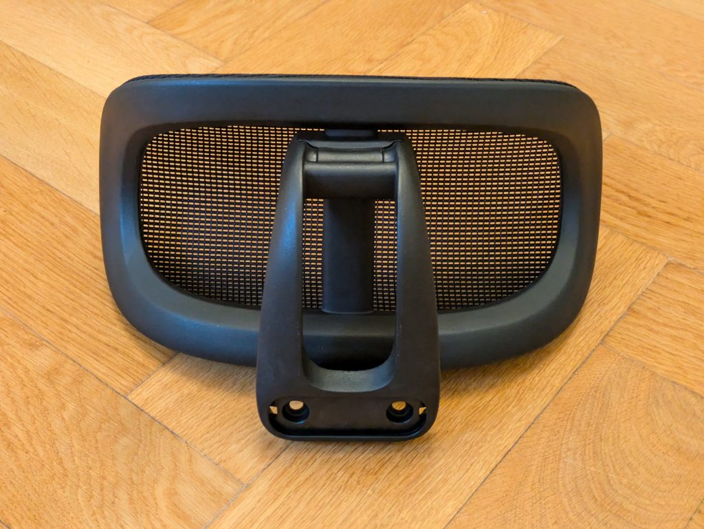 Kopfstütze des SONGMICS OBN047B01 Bürostuhls von hinten