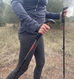 LEKI Khumbu Wanderstöcke beim Wandern
