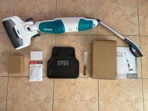 Lieferumfang des Leifheit Regulus Aqua PowerVac Pro 2.0 Saugwischers