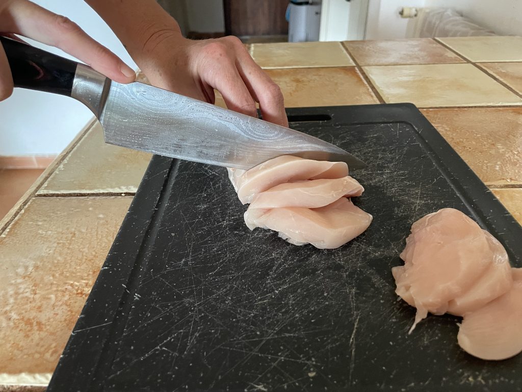 PAUDIN Küchenmesser Fleischtest