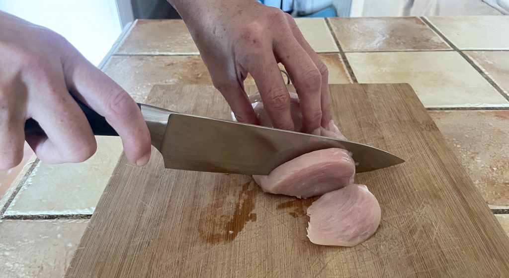 PAUDIN Küchenmesser Fleischtest