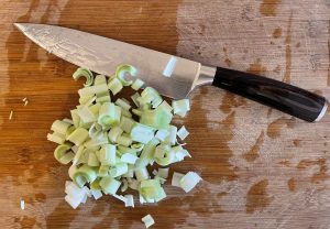 PAUDIN Küchenmesser Lauchtest