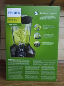 Philips 3000 Series HR229141 Standmixer, Verpackung Rückseite