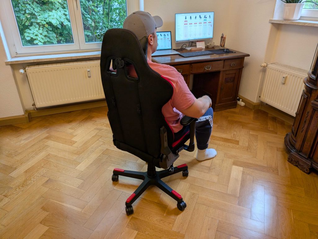 Robas Lund DX Racer 1.2 FD01 Bürostuhl Sitzbild