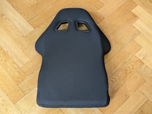 Rückenlehne des Robas Lund DX Racer 1.2 FD01 Bürostuhls von hinten