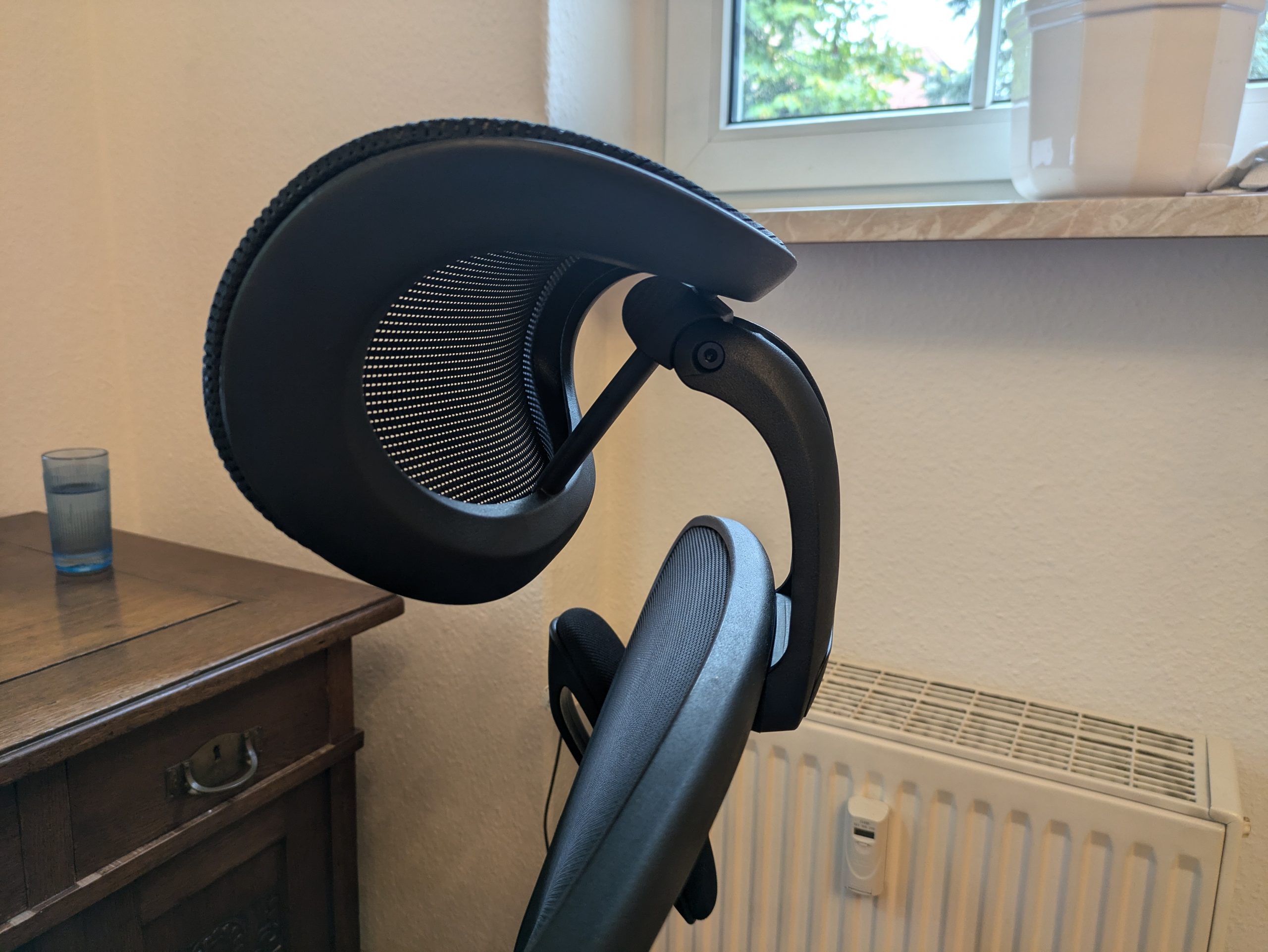 SONGMICS OBN047B01 Bürostuhl, Kopfstütze