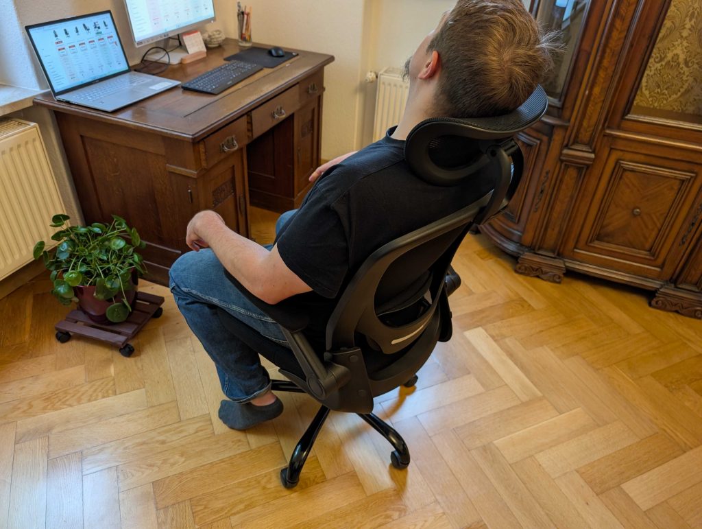SONGMICS OBN047B01 Bürostuhl Sitzbild