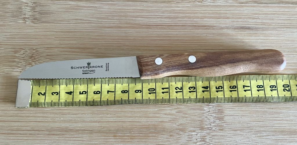 Schwertkrone 1091 Küchenmesser Gesamtlänge