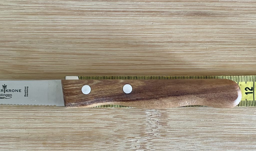 Schwertkrone 1091 Küchenmesser Grifflänge