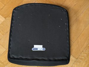 Sitzfläche des Daccormax DAZ ZF35 Bürostuhls von hinten