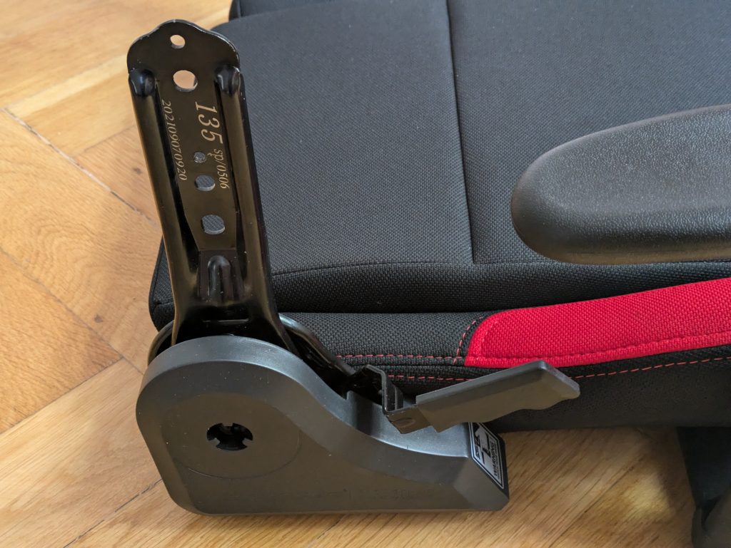 Sitzfläche des Robas Lund DX Racer 1.2 FD01 Bürostuhls in der Nahansicht