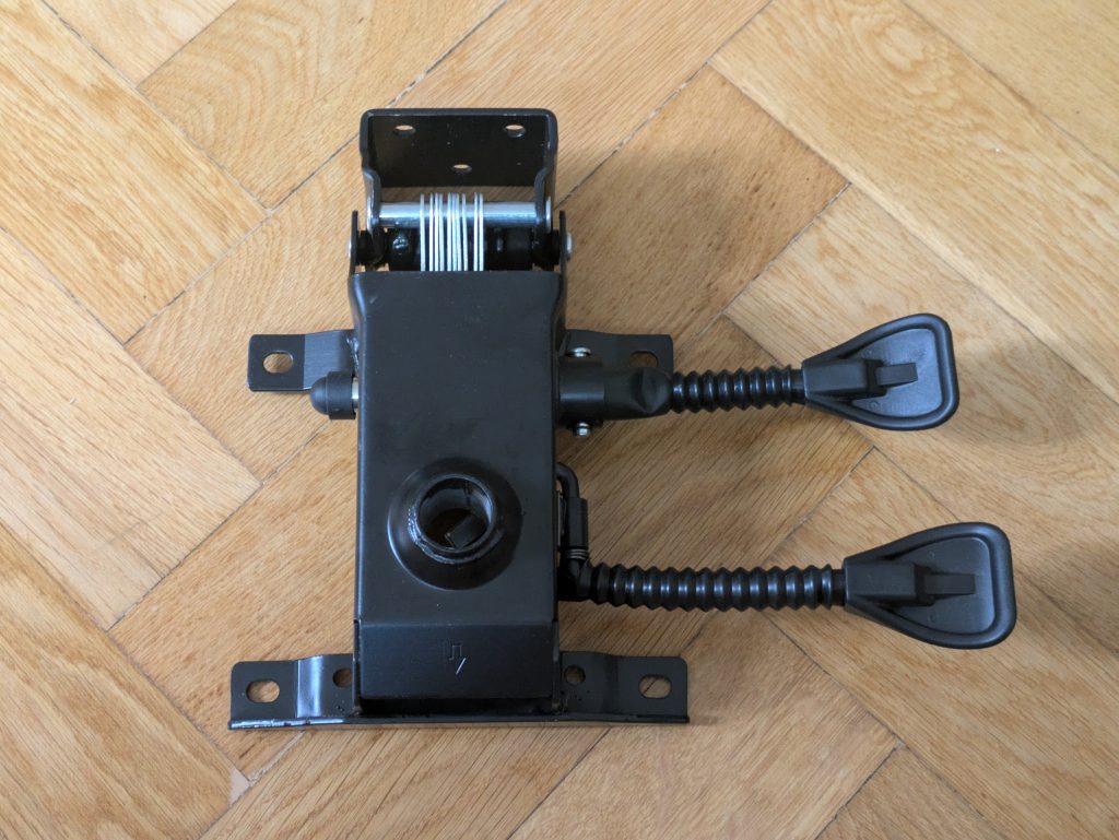 Sitzmechanik des SONGMICS OBG71B Bürostuhls
