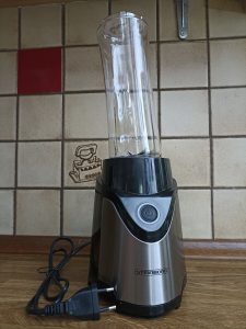 Steinborg SB-7030 Standmixer, Motorbasis mit kleinem Mixeraufsatz
