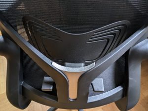 Stütze des Daccormax DAZ ZF35 Bürostuhls von hinten