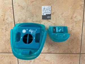 Tank des Leifheit Regulus Aqua PowerVac Pro 2.0 Saugwischers von oben