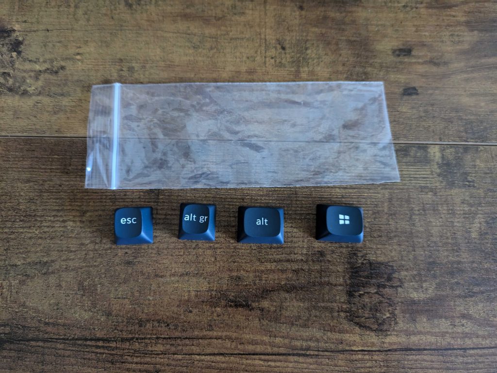 Tastenkappen der Keychron Q5 MAX Tastatur