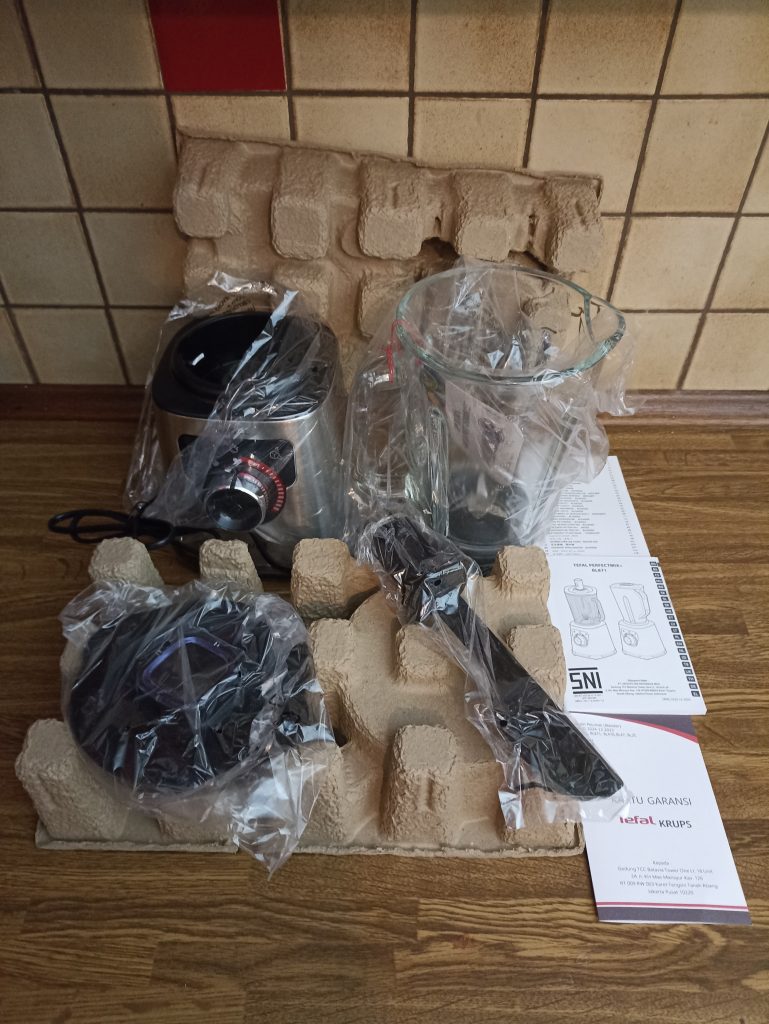 Tefal PerfectMix+ BL82AD Standmixer, Lieferumfang mit Innenverpackung