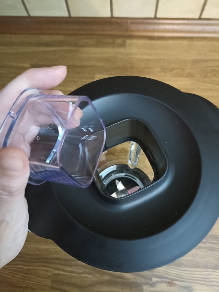 Tefal PerfectMix+ BL82AD Standmixer, Nachfüllöffnung mit Deckel