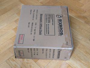 Verpackung des SixBros. H-298F2065 Bürostuhls von rechts