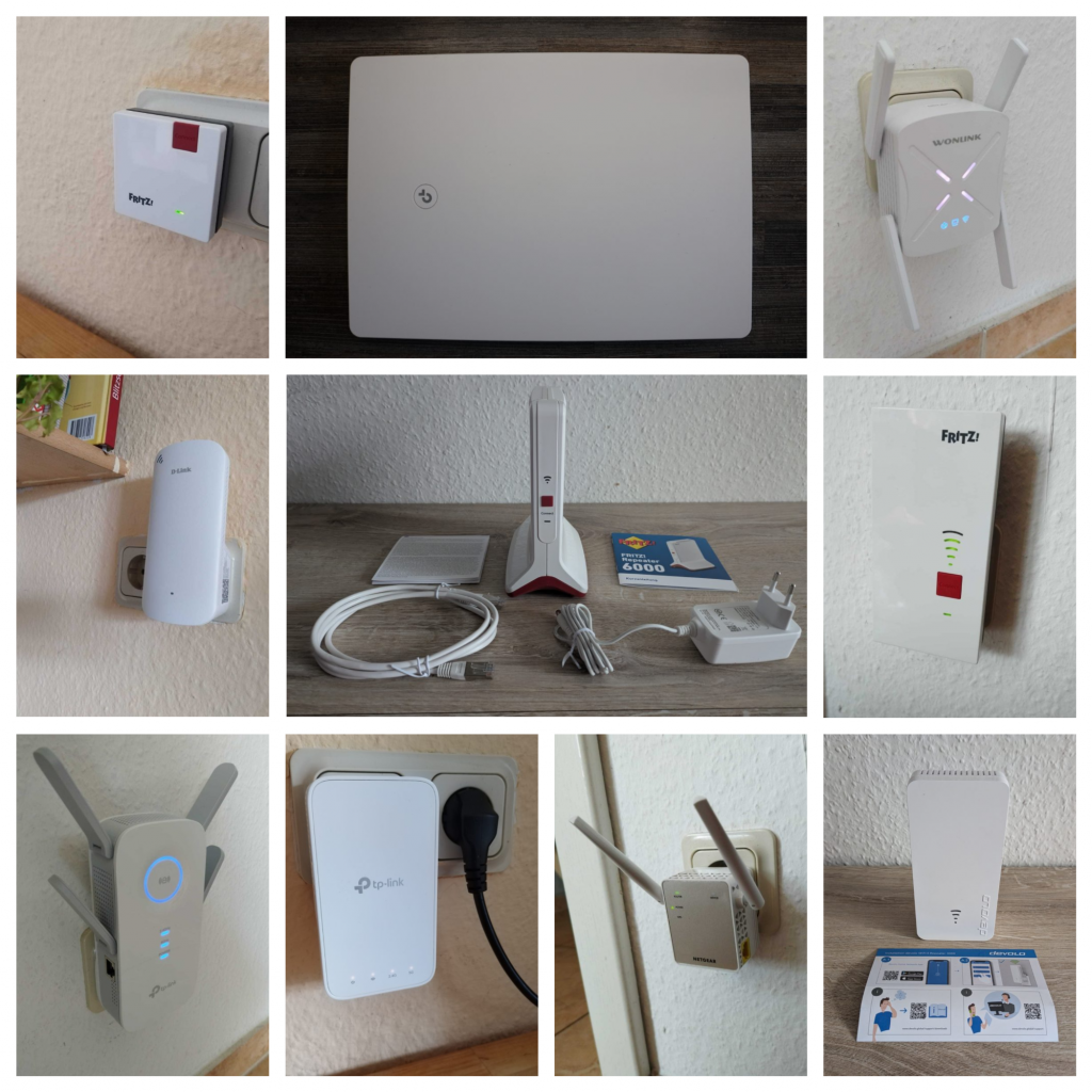 WLAN-Repeater Test