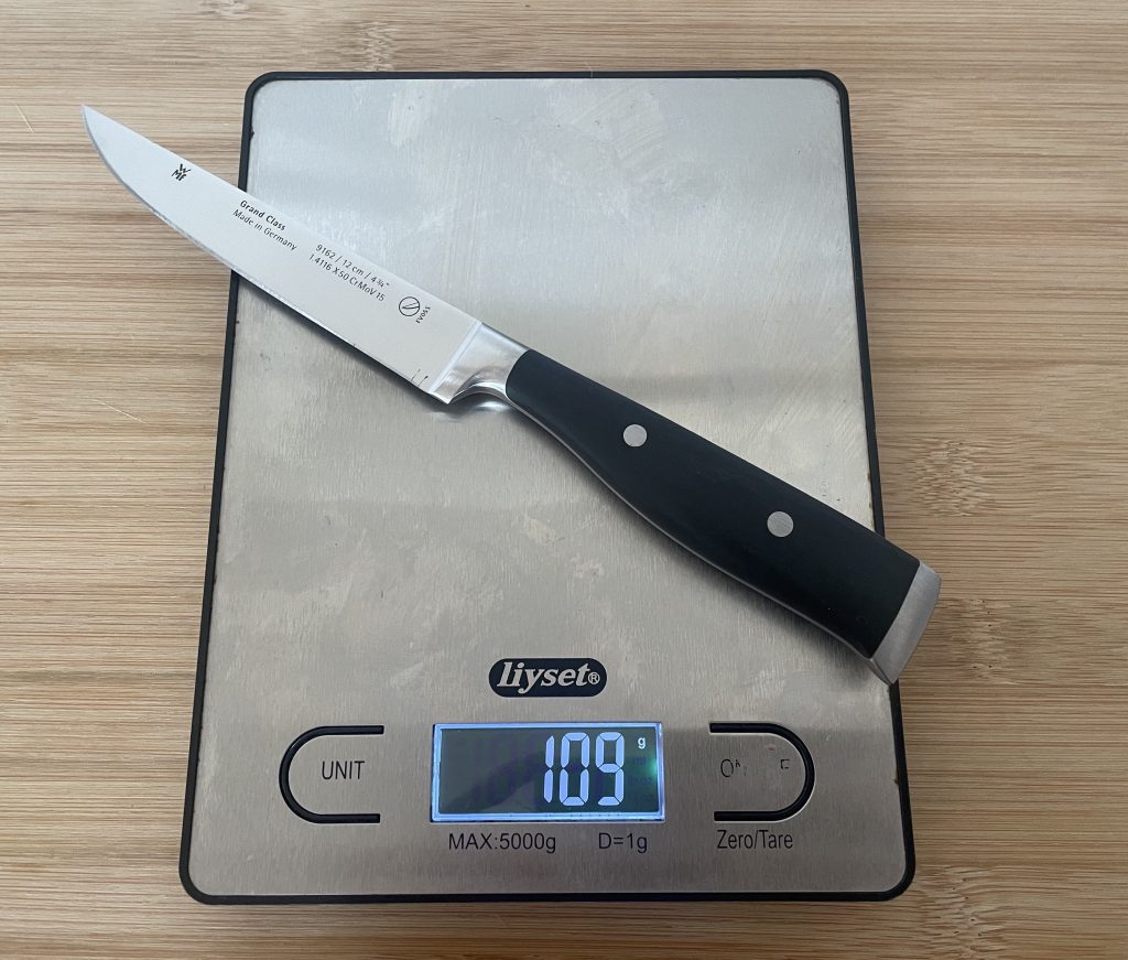 WMF Grand Class Küchenmesser Gewicht