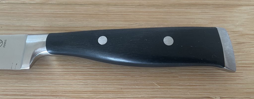 WMF Grand Class Küchenmesser Nahaufnahme des Griffs