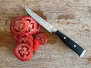 WMF Grand Class Küchenmesser Tomatentest