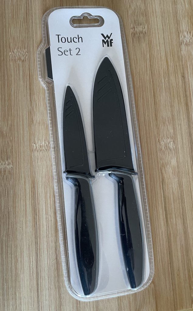 WMF Touch Küchenmesser-Set in der Verpackung