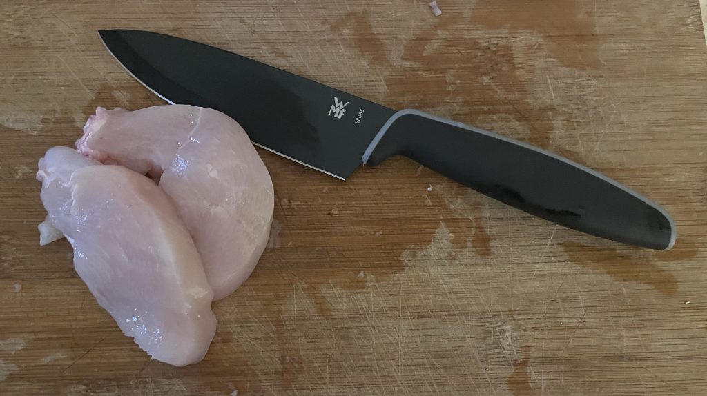 WMF Touch Messer-Set geschnittenes Fleisch