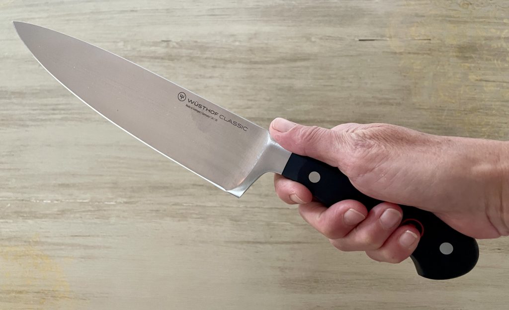 WÜSTHOF Classic Küchenmesser Griffergonomie bei kleinen Händen