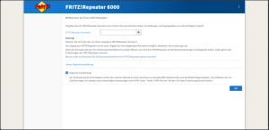 Webinterface des AVM FRITZ!Repeater 6000 WLAN-Repeaters (2)