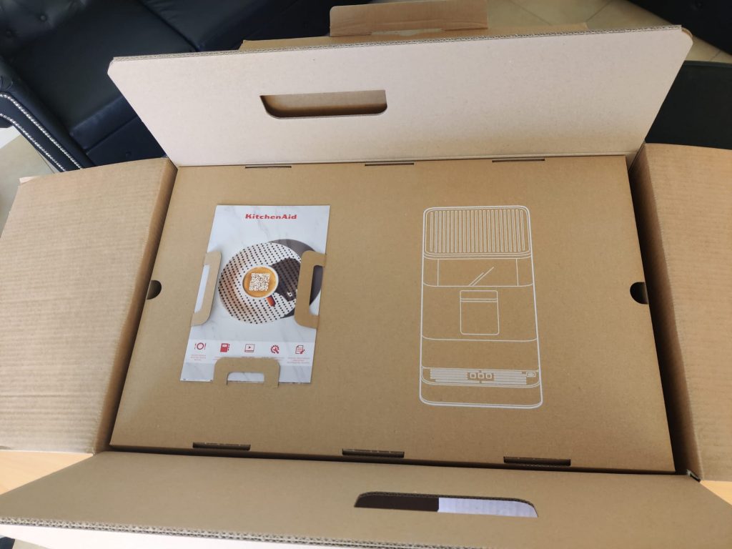 KitchenAid KF8 Kaffeevollautomat Verpackung 2