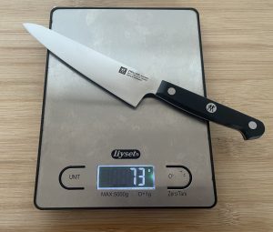 ZWILLING Gourmet Küchenmesser Gewicht
