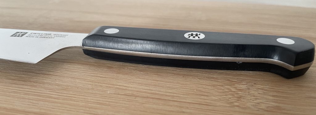 ZWILLING Gourmet Küchenmesser Griff von unten