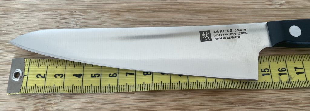 ZWILLING Gourmet Küchenmesser Klingenlänge