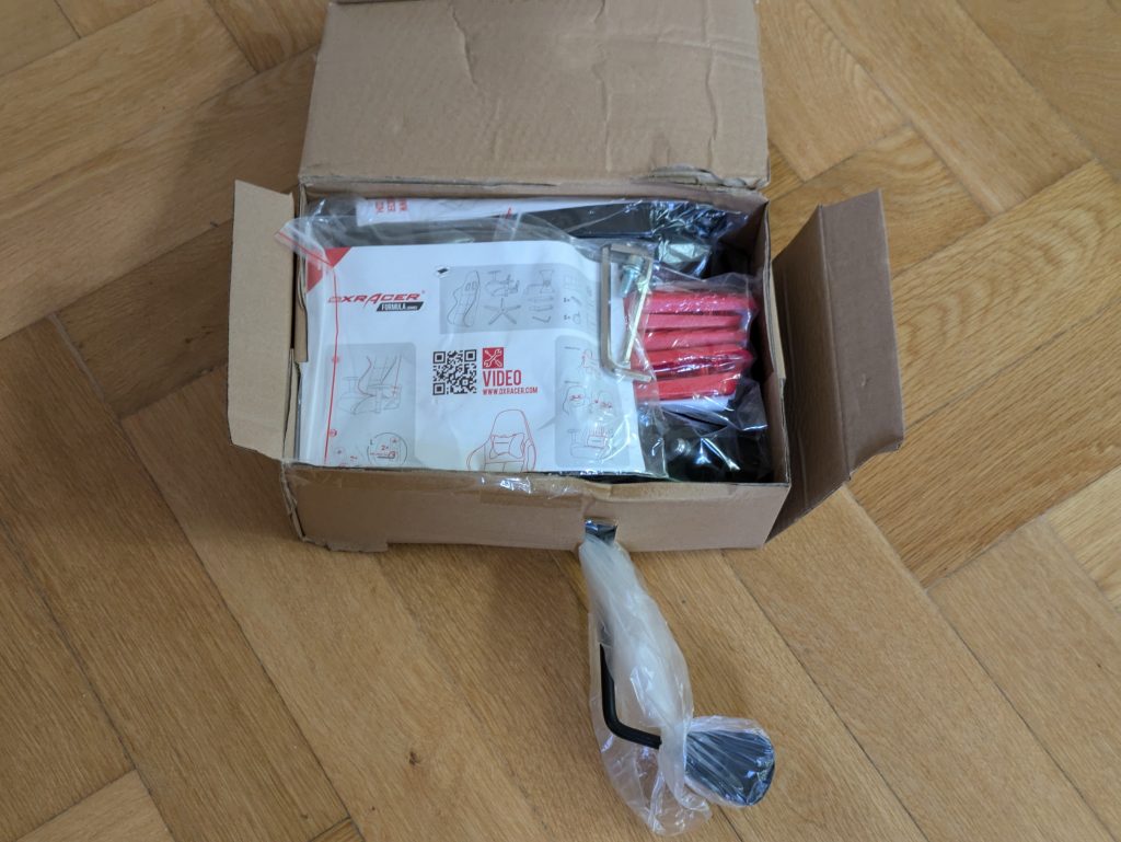 Zubehör des Robas Lund DX Racer 1.2 FD01 Bürostuhls