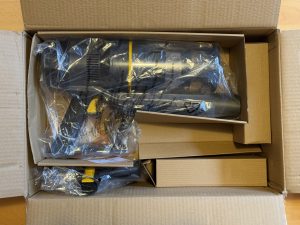 Aonus A9S Akku-Staubsauger in der Verpackng 2