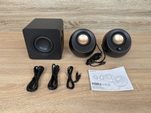 Creative Pebble X Plus PC-Lautsprecher ausgepackt 2
