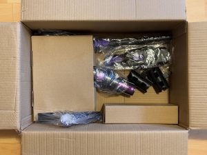 Vistefly V15s Max Akku-Staubsauger in der Verpackung 3