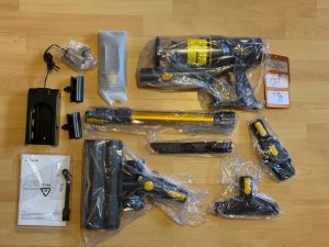 Aonus A9S Akku-Staubsauger ausgepackt 1