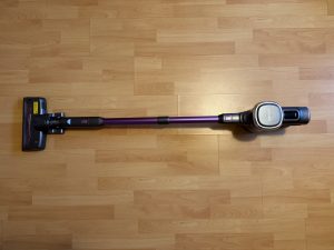 Lubluelu 25000Pa Modell 202 Akku-Staubsauger mit Bodendüse und ausgefahrenem Flexrohr